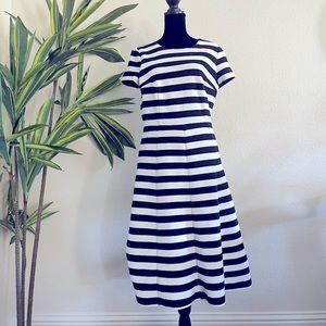 Boden Striped Maggie Ottoman Dress